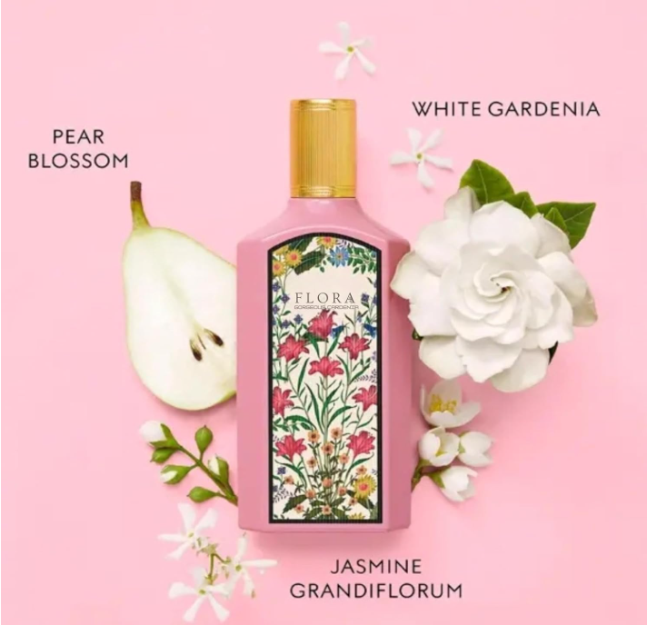 Flora Gorgeous Gardenia Gold Cap Eau de Parfum – 100ml for Women